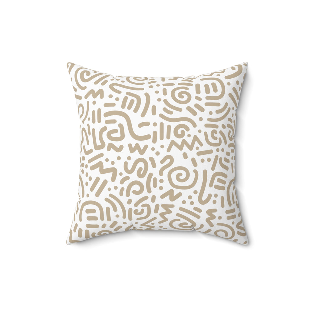Spun Polyester Square Pillow