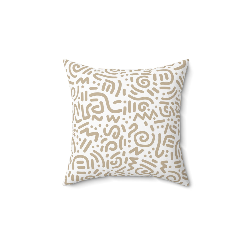 Spun Polyester Square Pillow