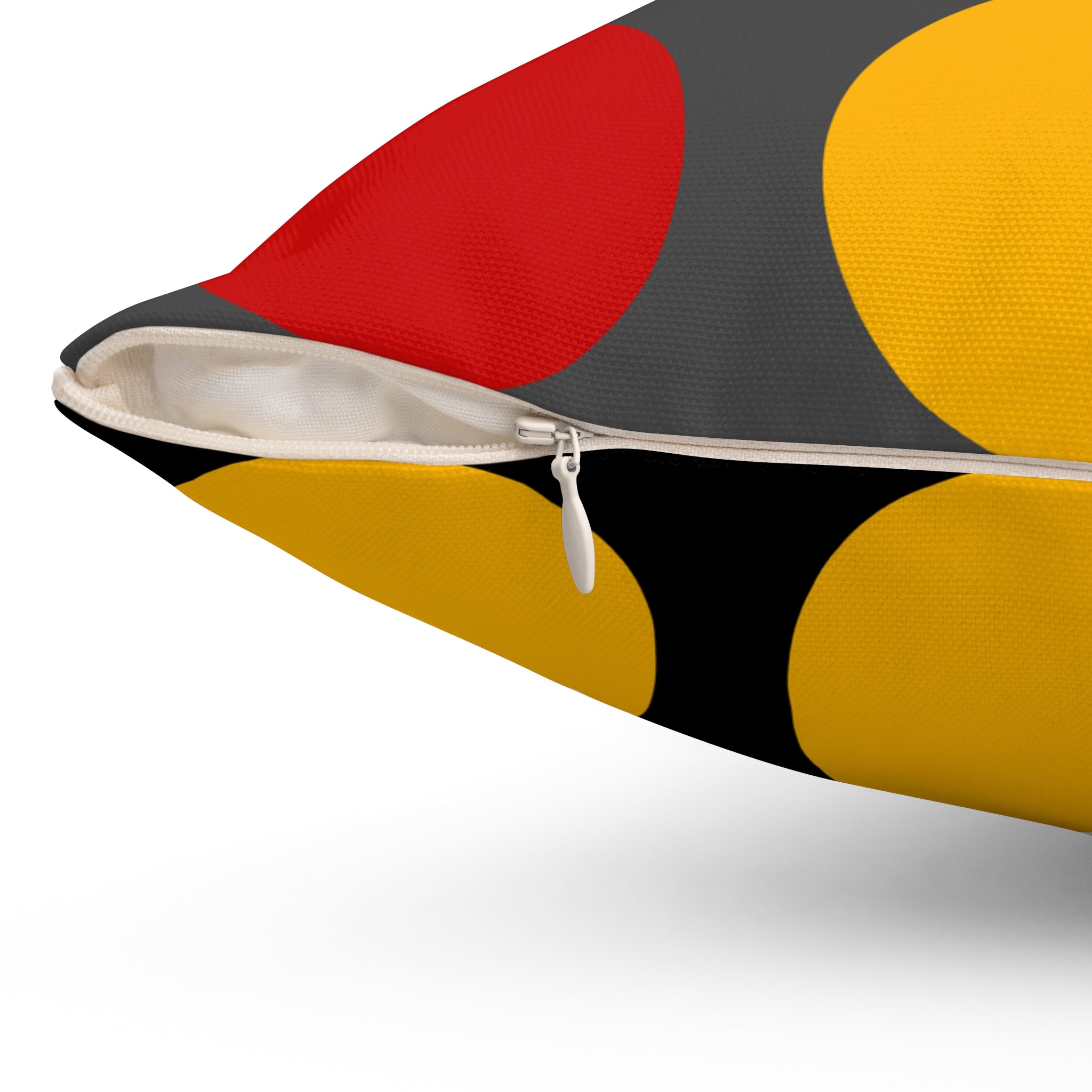 Retro Geometric Throw Pillow — Mid-Century Mod Pattern