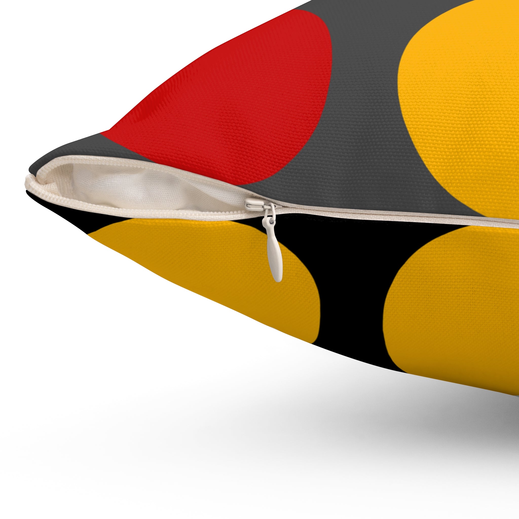 Retro Geometric Throw Pillow — Mid-Century Mod Pattern