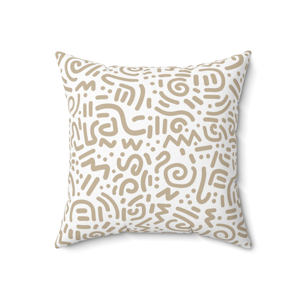 Spun Polyester Square Pillow