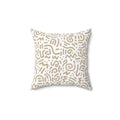Spun Polyester Square Pillow